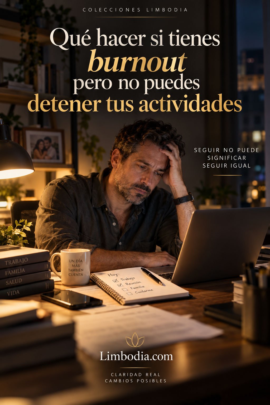 Que hacer si tienes burnout pero no puedes detener tus actividades